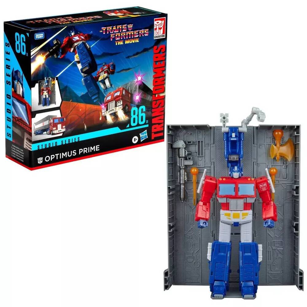 New! Transformers Studio Series Movie 86 31 Commander Class Optimus Prime F8514